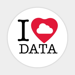 I Love Cloud Data Magnet